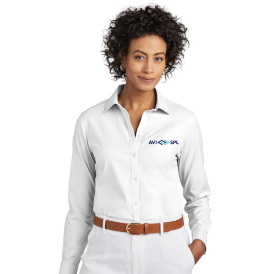 Brooks Brothers® Women’s Wrinkle-Free Stretch Pinpoint Shirt