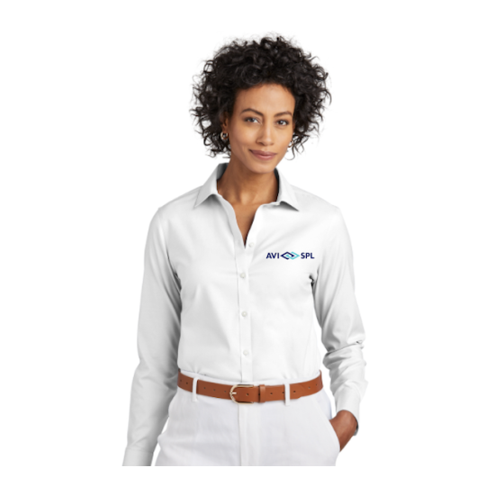 Brooks Brothers® Women’s Wrinkle-Free Stretch Pinpoint Shirt