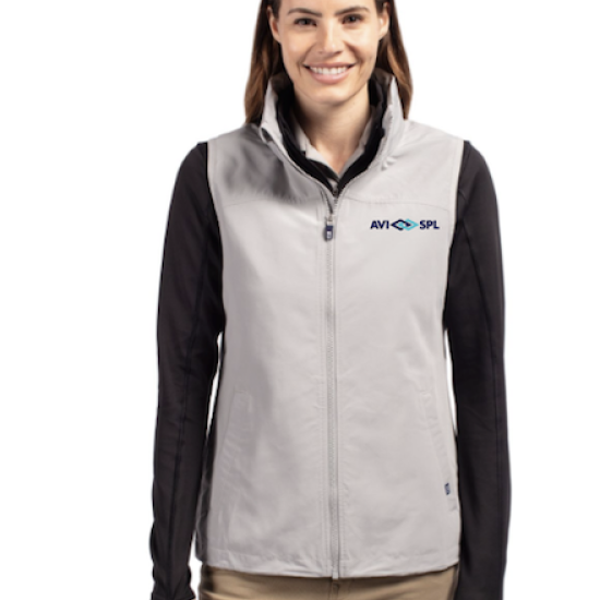Cutter & Buck Charter Eco Recycled Full-Zip Womens Vest