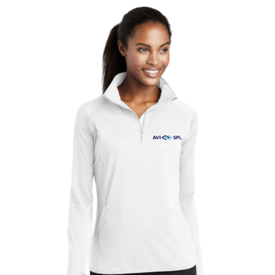 Ladies Sport-Tek Sport-Wick Stretch 1/4-Zip Pullover