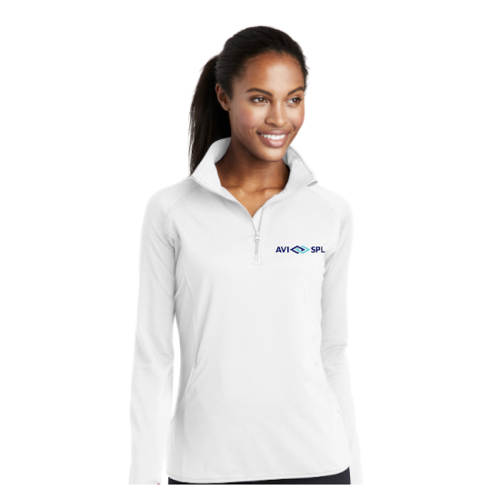 Ladies Sport-Tek Sport-Wick Stretch 1/4-Zip Pullover