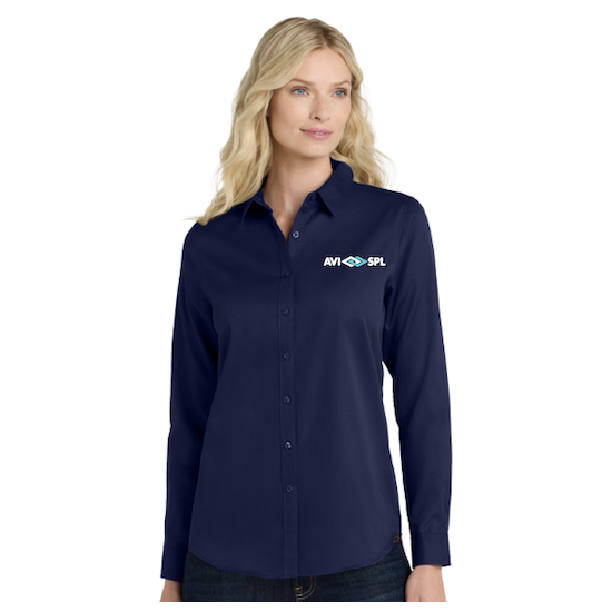 Port Authority Ladies Long Sleeve SuperPro React 