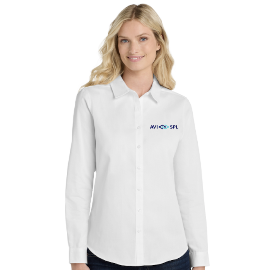 Port Authority Ladies Long Sleeve SuperPro React 