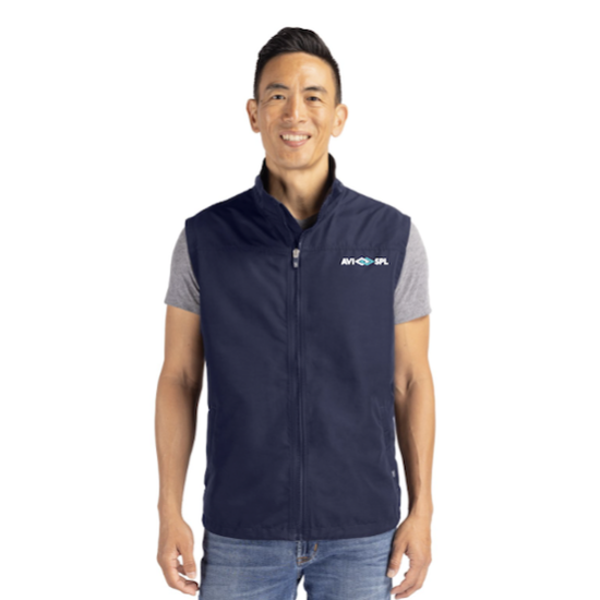 Cutter & Buck Charter Eco Recycled Mens Full-Zip Vest