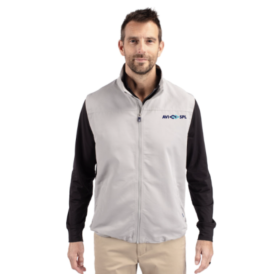 Cutter & Buck Charter Eco Recycled Mens Full-Zip Vest