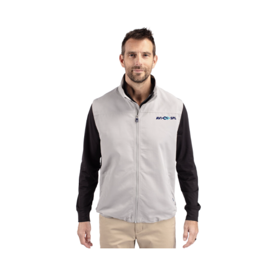 Cutter & Buck Charter Eco Recycled Mens Full-Zip Vest