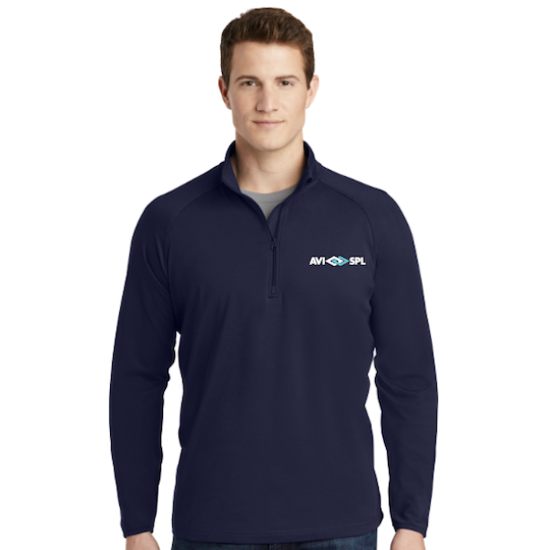 Mens Sport-Tek® Sport-Wick® Stretch 1/4-Zip Pullover