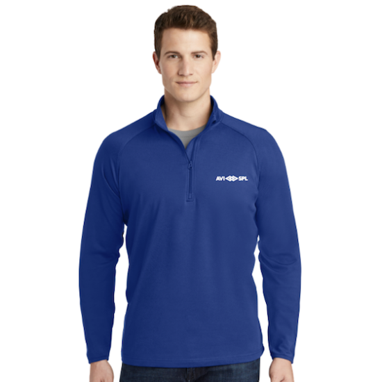 Mens Sport-Tek® Sport-Wick® Stretch 1/4-Zip Pullover