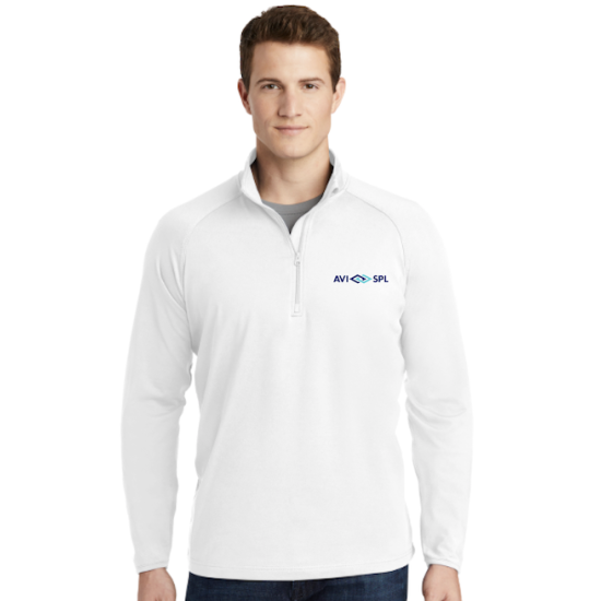 Mens Sport-Tek® Sport-Wick® Stretch 1/4-Zip Pullover