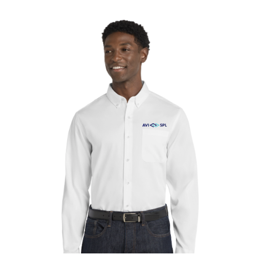 Port Authority Long Sleeve SuperPro React Twill Shirt