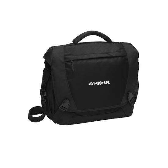 Black Port Authority Computer Messenger