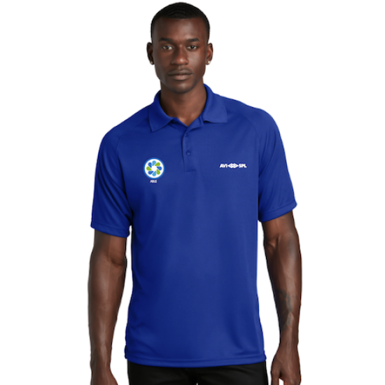 Royal Blue Sport-Tek® Dry Zone® Raglan Polo (Able Polo)