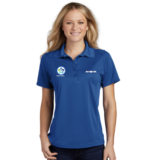 Royal Blue Sport-Tek® Women's Dry Zone® Raglan Accent Polo (Culture Polo)