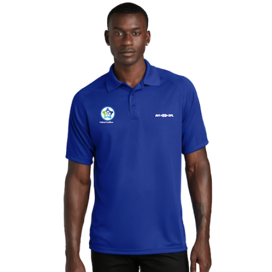 Royal Blue Sport-Tek® Dry Zone® Raglan Polo (Culture Polo)