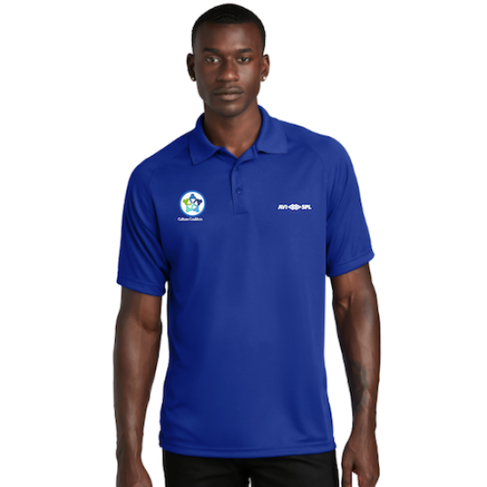 Royal Blue Sport-Tek® Dry Zone® Raglan Polo (Culture Polo)