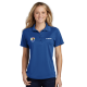 Royal Blue Sport-Tek® Women's Dry Zone® Raglan Accent Polo (Open Polo)