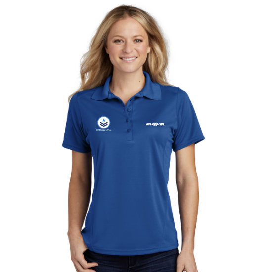 Royal Blue Sport-Tek® Women's Dry Zone® Raglan Accent Polo (Veteran Polo)