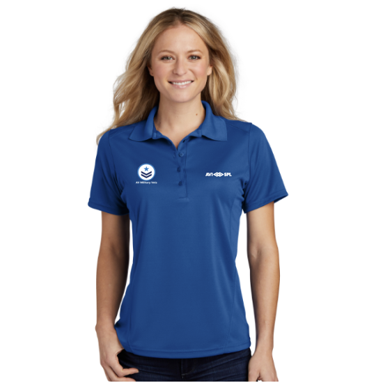 Royal Blue Sport-Tek® Women's Dry Zone® Raglan Accent Polo (Veteran Polo)
