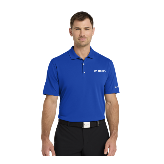 Mens Royal Nike Dri-FIT Micro Pique 2.0 Polo (Royal) *TALL*