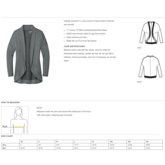 OGIO® Women's Luuma Cocoon Fleece