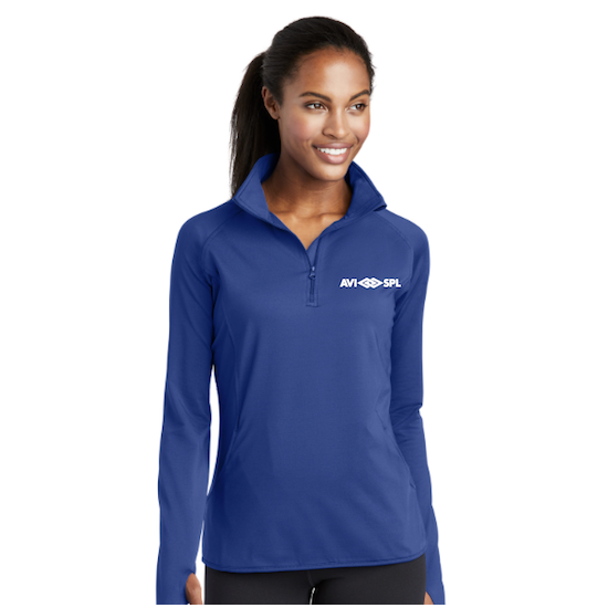 Ladies Sport-Tek Sport-Wick Stretch 1/4-Zip Pullover
