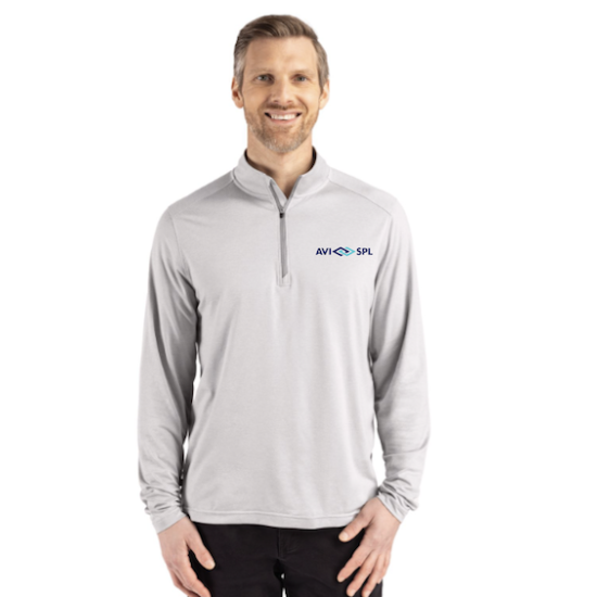 Cutter & Buck Coastline Epic Comfort Recycled Mens Quarter Zip