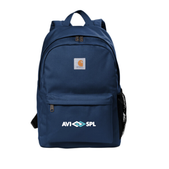 Navy Carhartt® Canvas Backpack 