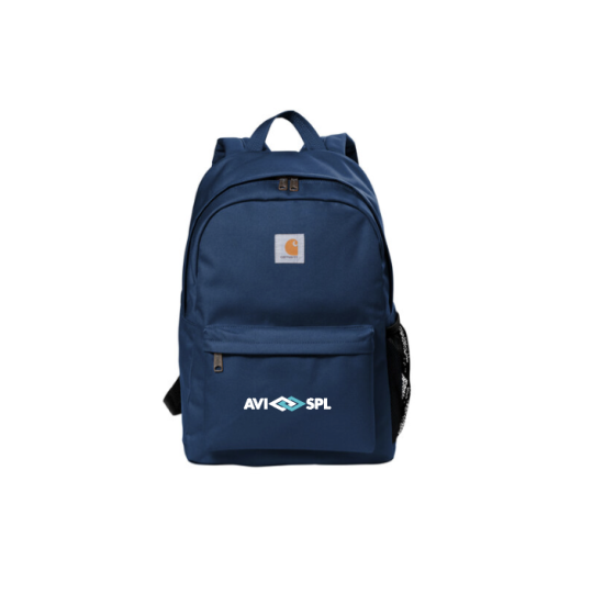Navy Carhartt® Canvas Backpack 