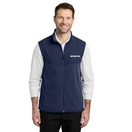 Port Authority® Therma-Tek Fleece Vest (Navy)