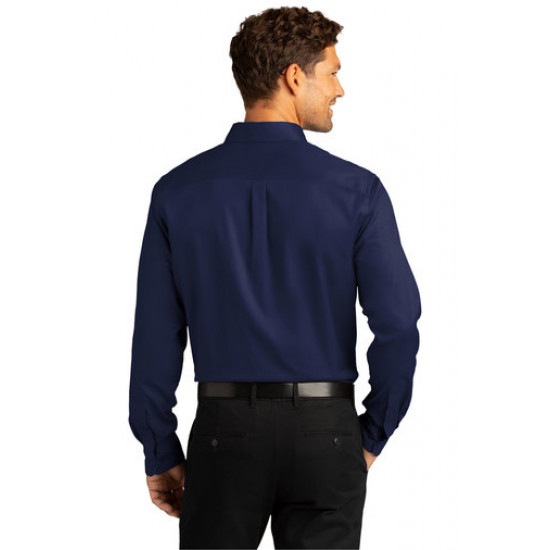 Port Authority Long Sleeve SuperPro React Twill Shirt