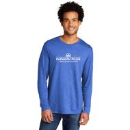 Heather Royal Unisex Port & Company Tri-Blend Long Sleeve T-shirt