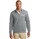 Heather Grey Port Authority Interlock 1/4-Zip