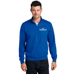 Royal Port & Company Fan Favorite Fleece 1/4-Zip Pullover Sweatshirt