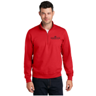 Red Port & Company Fan Favorite Fleece 1/4-Zip Pullover Sweatshirt