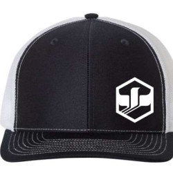 Richardson Adjustable Snapback Cap (Navy/White)