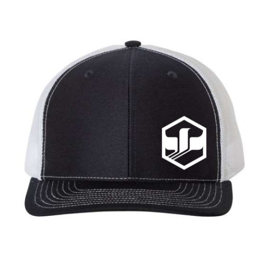 Richardson Adjustable Snapback Cap (Navy/White)